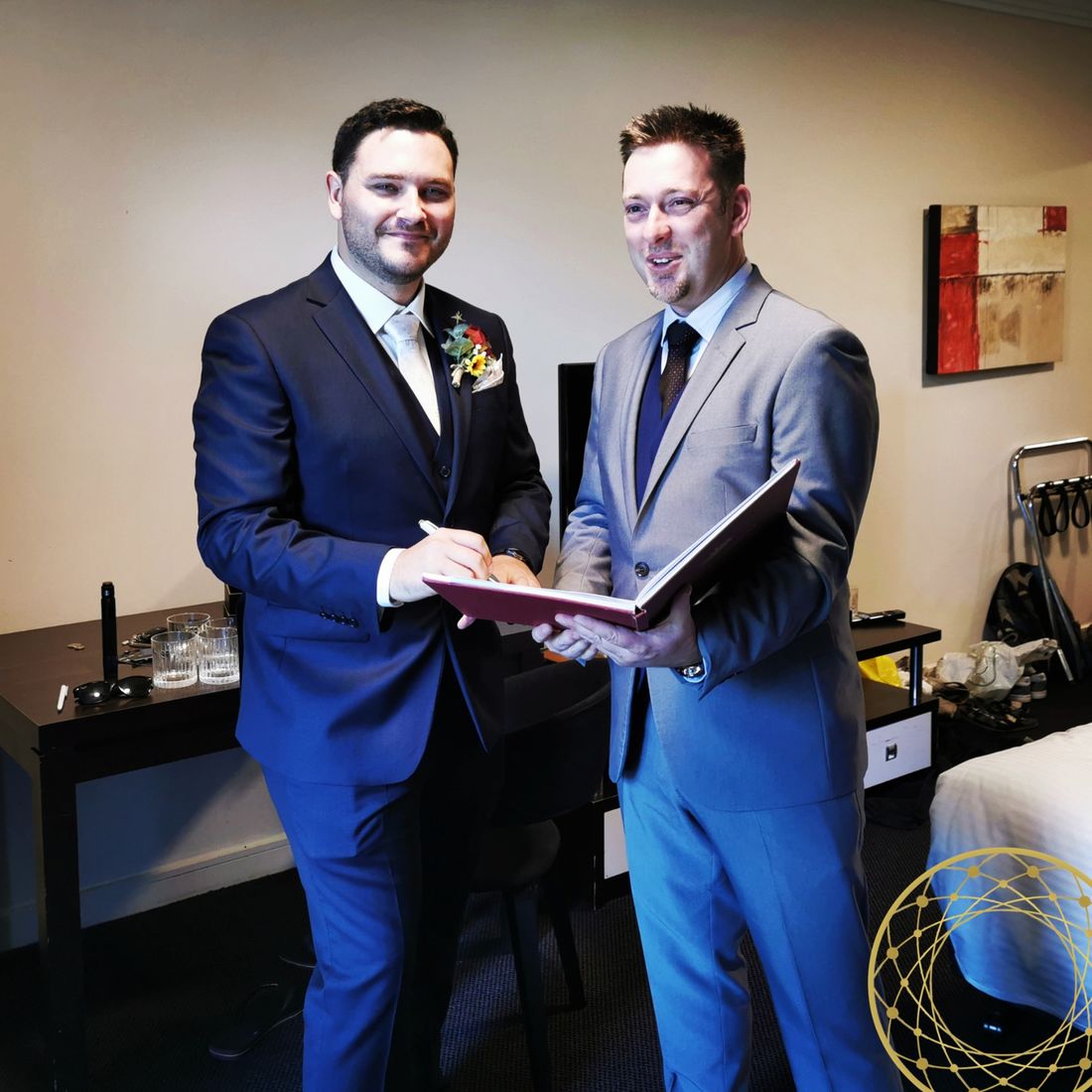 Legals only wedding