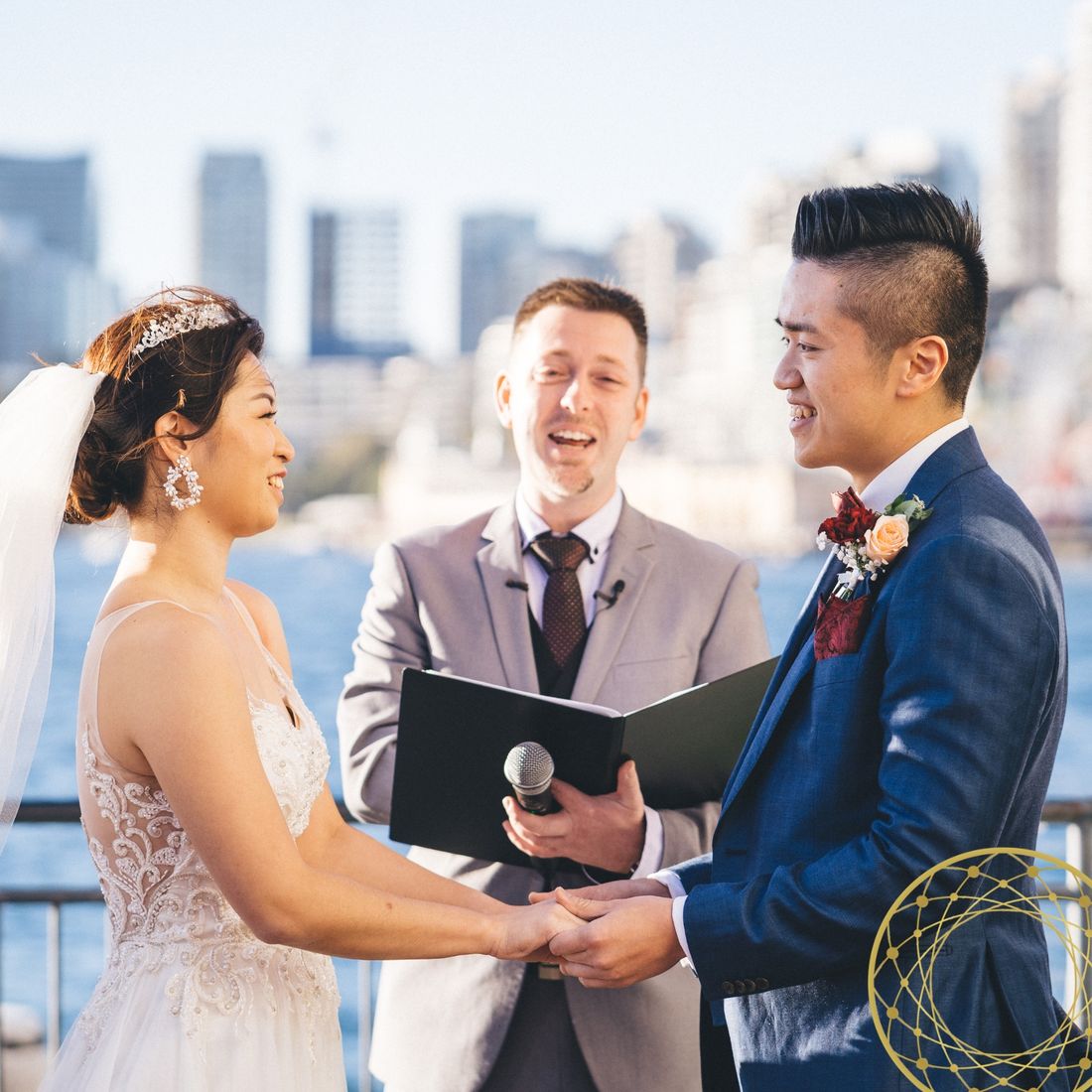 fun outdoor wedding