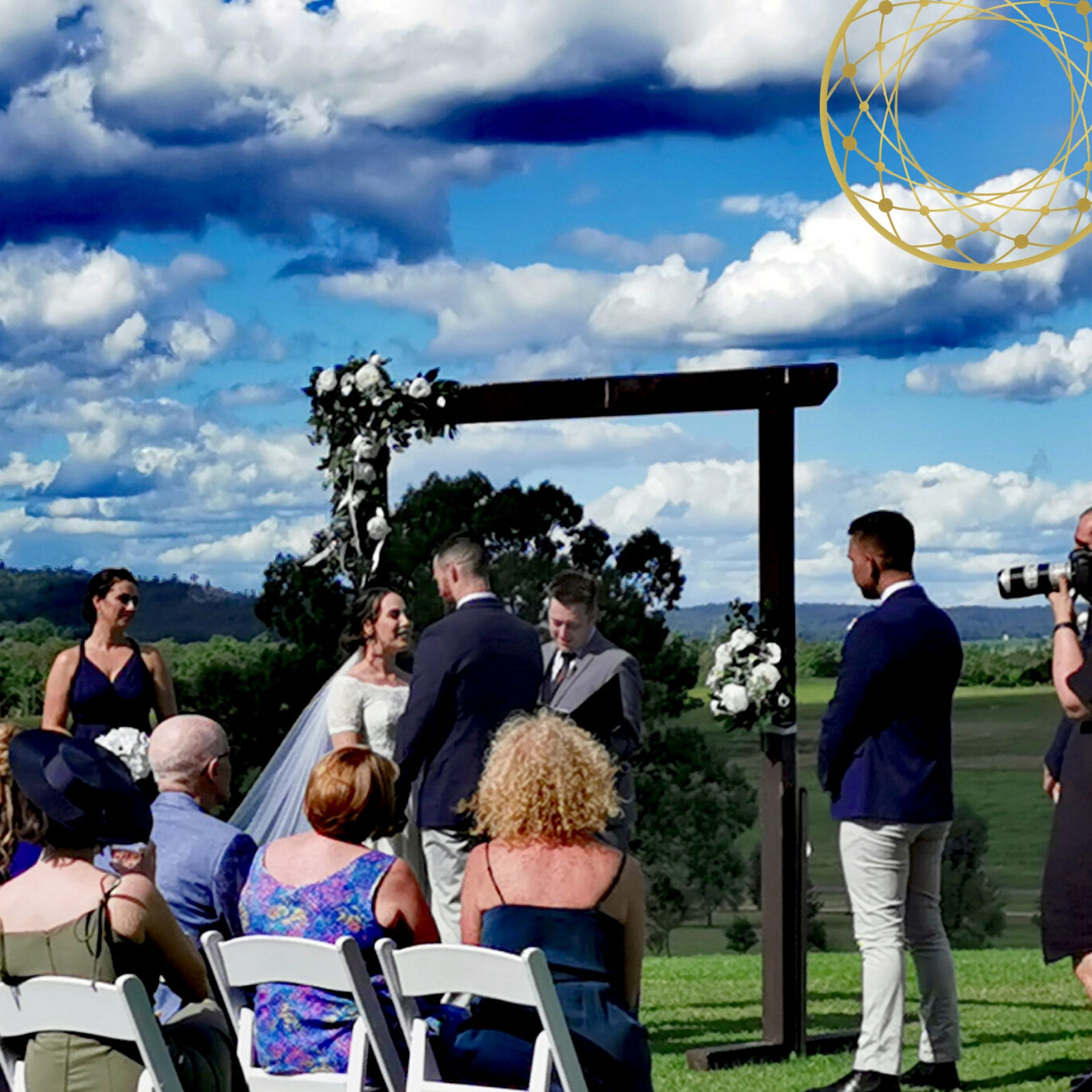 Outdoor Wedding Ceremony, Hunter Valley Wedding, Male Marriage Celebrant, Customised Ceremony, Sydney Marriage Celebrant