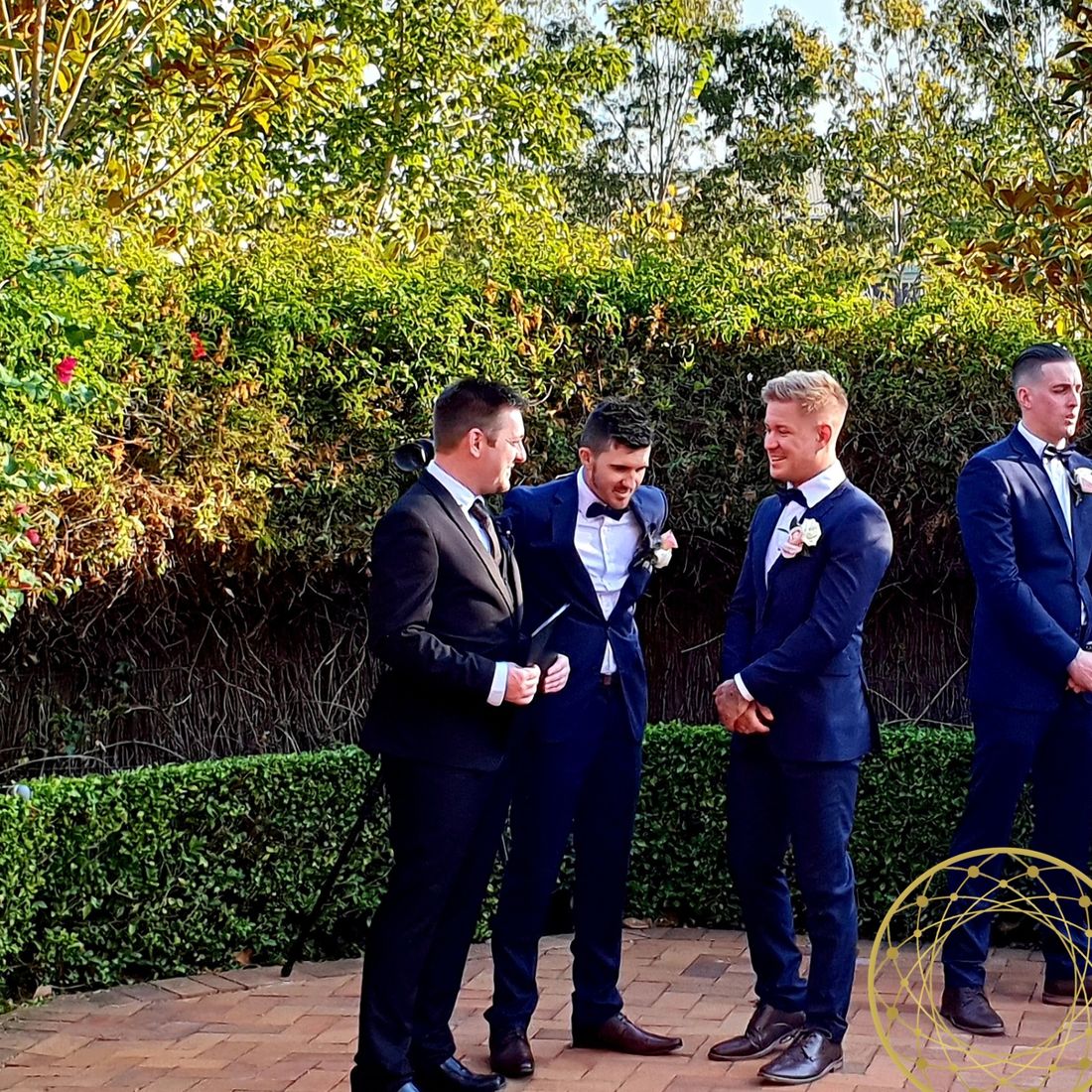 Male celebrant