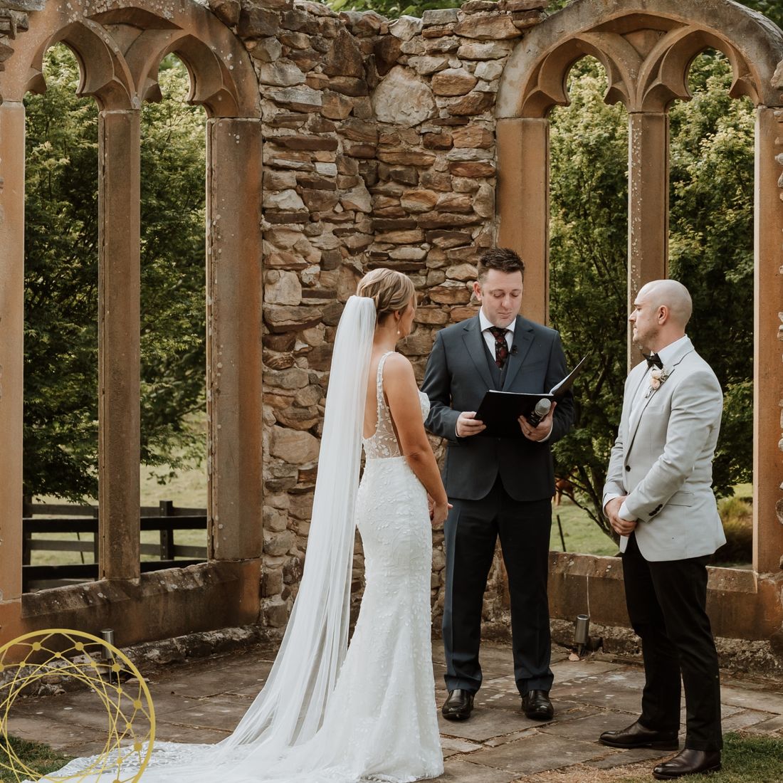 Picturesque wedding