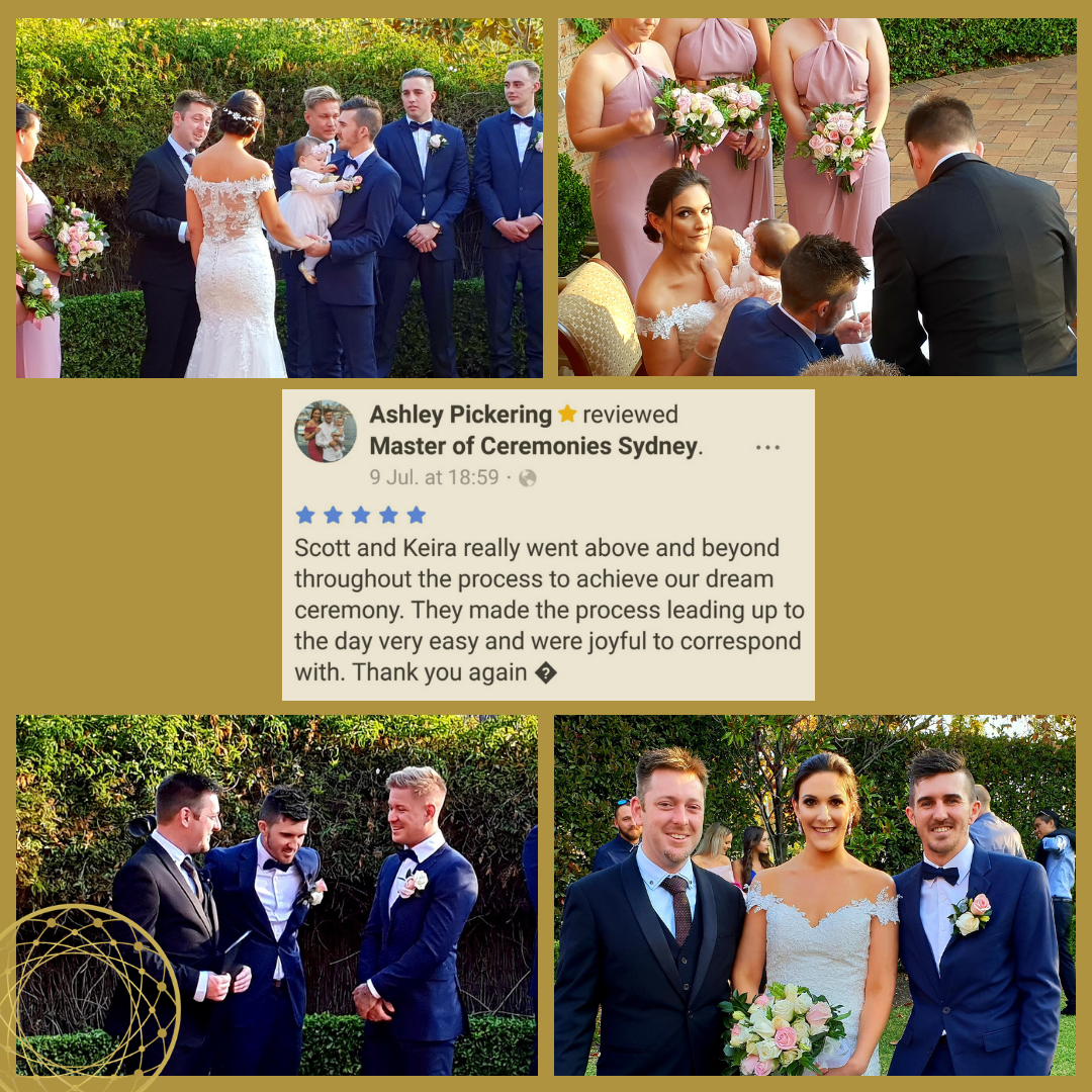 Ashley and Jarrad Wedding Celebrant The Hills Lodge Baulkham Hills Sydney