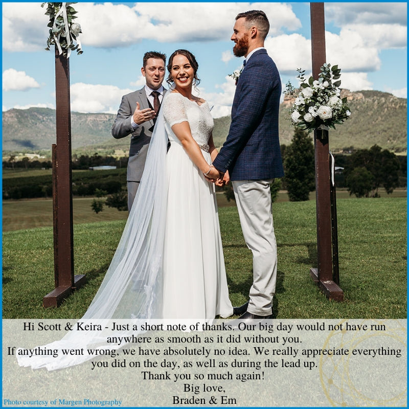 Male Celebrant Sydney, Marriage Celebrant, Wedding Celebrant, Wedding Ceremony, Review, Outdoor wedding