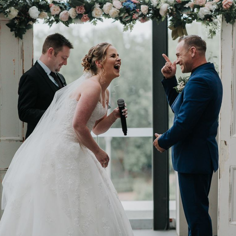 Fun Ceremony, Sydney Wedding Ceremony, Sydney Wedding Celebrant, Marriage Celebrant, Customised Vows, Marriage Vows, Wedding Vows, Hawkesbury Celebrant, Young Male Celebrant, The Hills Marriage Celebrant